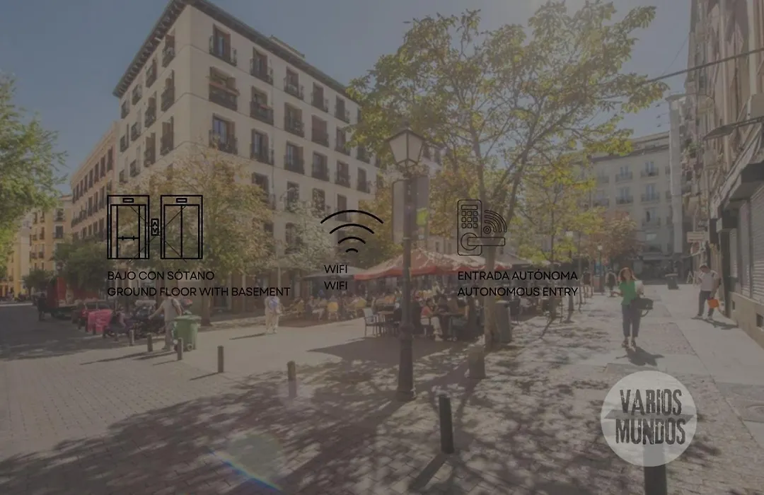 Cool Apt para 9pax en plena Plaza de Chueca-1
